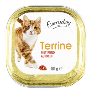 EVERYDAY cat terrine beef 100g