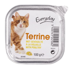 EVERYDAY cat terrine poultry 100g