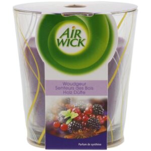 Air Wick wood scented candle