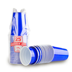 American cups Blue (x25)