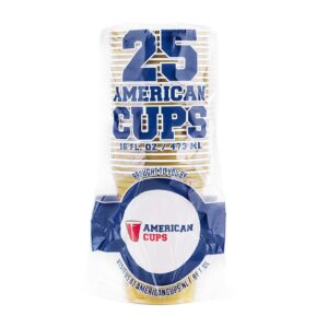 American cups Gold (x25)