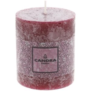 Candle burgundy