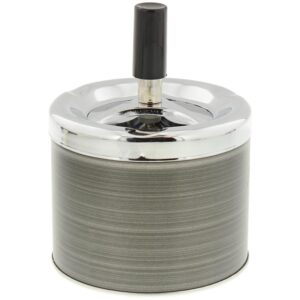 Ashtray with push function