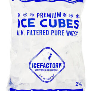 2kg ice cubes