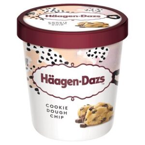 Haagen-dazs cookie and cream