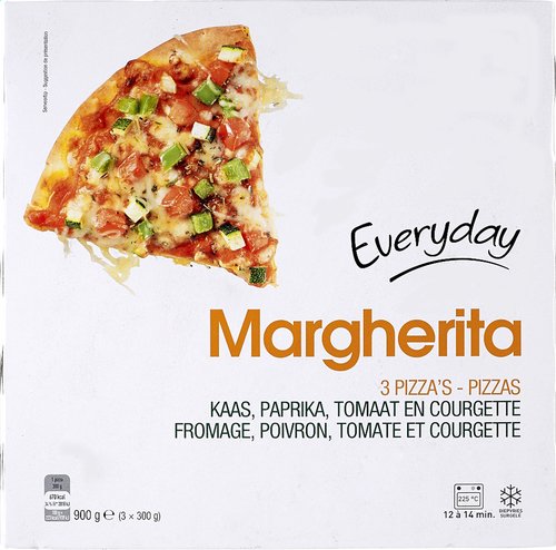 Everyday Pizza Margherita Hibou Night Shop A Domicile Bruxelles Et Peripherie