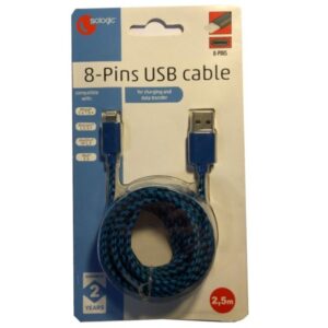 Sologic Cable 8-Pins USB 2,5m