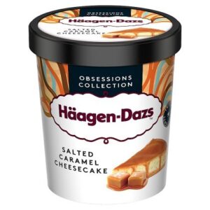 Haagen-dazs salted caramel cheesecake