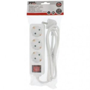 ProMax Block 3 sockets + 1.5m switch
