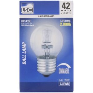 LSC Halogen bulb E27 42W