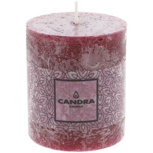 Candle burgundy