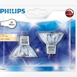 Philips MR16 20W halogen lamp