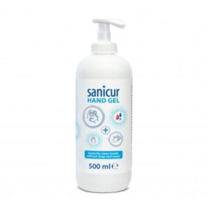 Sanicur disinfectant hand gel 500ml